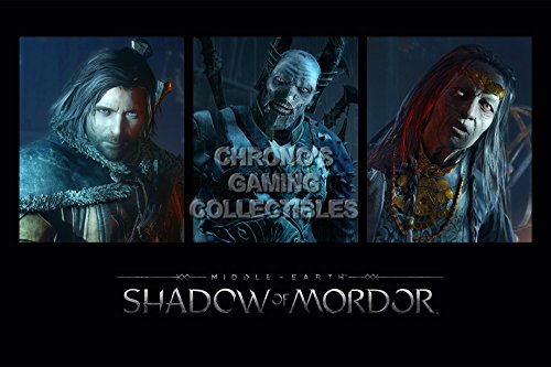 CGC Huge Poster - Shadow of Mordor Characters - PS3 PS4 XBOX 360 ONE - SUM007 (16" X 24")