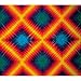 Diamonds Pattern Tie Dye Fabric Tapestry Wall Hanging