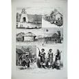 FRENCH COCHIN CHINA 1883 CITADEL ANNAMITE SOLDIERS WAR