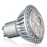 Lighting EVER® 5W GU10 LED Bulbs, 50W Equivalent, Perfect Standard Size, Warm White, Recessed Lighting, Track Lighting