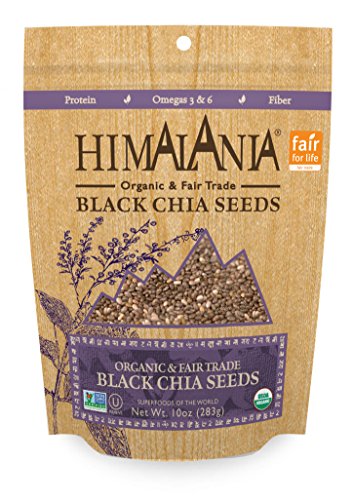 Natierra, Himalania Black Chia Seeds, 10 Ounce