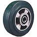 Revvo GR Series 8" Diameter X 1-1/2" Width Green Rubber Wheel, 880 Capacity