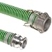 Unisource 1400 PVC Suction/Discharge Hose Assembly, Aluminum Cam And Groove Connection