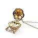 Vintage Cinderella Pumpkin Carriage Locket Pendant Chain Necklace Xmas Gift