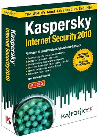 Kaspersky Internet Security 2010  3 User  (Fr/Eng software)