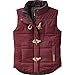 Legendary Whitetails Women's Quilted Toggle Puffer Vest, Rusty Maroon, Large
