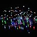 Homeleo 10 Meters 100 LEDs Battery Operated Christmas String Lights w/ Remote Wireless Dimmable LED Copper Wire String Lights Flexible Indoor Outdoor String Lights(Multi-color,Waterproof)