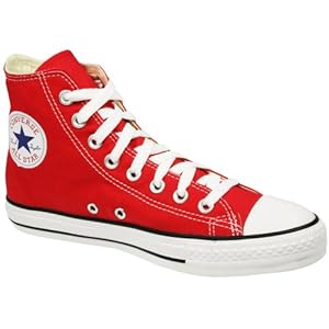 Converse Unisex High Top Sneakers Red M9621 6