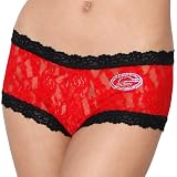 Hanky Panky Georgia Bulldogs Ladies Red-Black Boyshort Underwear (Small)