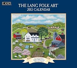Folk Art 2013 Wall Calendar
