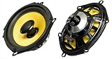 Inphase SXT57 200 Watt 2-way Coaxial Thin Shallow Speakers