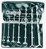 Champion Cutting Tool 107LH 705LH Left Hand Drill Set, 7-Piece