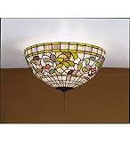 16 Inch W Turning Leaf Flushmount Ceiling Fixture