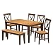 Camden 6-pc. Dining Set - Chestnut/ Honey