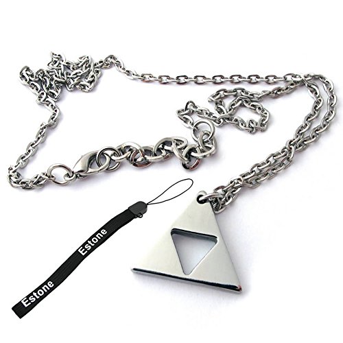 Estone® Famous For The Legend of Zelda Triforce Costume Cosplay Metal Necklace Pendant