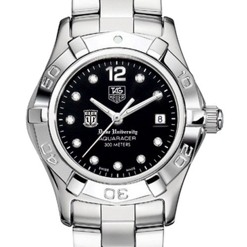 Duke University TAG Heuer Watch - Womens Steel Aquaracer Watch Duke University TAG Heuer Watch - Womens Steel Aquaracer Watch