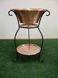 Copper Beverage Tub with Stand