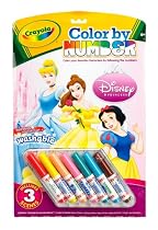 Crayola - Crayola Colour by Numbers Disney Princess