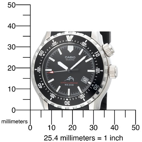 Casio Men's Sea Analog Illuminator Dual LED Dive Watch