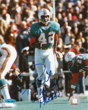 Paul Warfield signed Miami Dolphins 8x10 Photo HOF