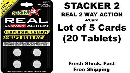 Stacker 2 Real 2 Way Action Diet and Energy 5 packs