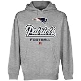 New England Patriots Ash Critical Victory V Pullover Hoodie Sweatshirt