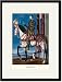 Black Framed/Matted Print 17x23, Frances 1st