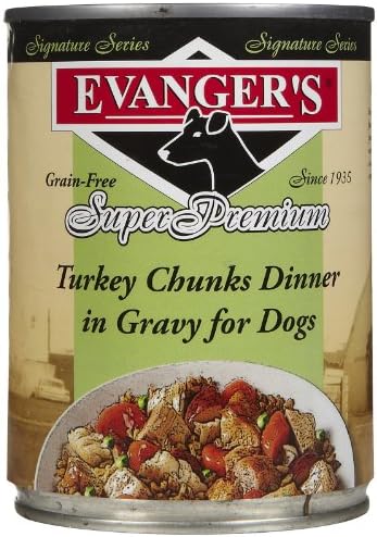 Evanger’S Signature Series Slow Cooked Turkey Stew For Dogs, 12-Ounce, 12-Pack