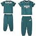 Reebok Philadelphia Eagles Toddler Jersey And Pant Set Size: 2T