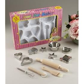 Children's cooking kit for the Little Kitchen Chef: 12-piece Playset *Great Gift Idea* by 