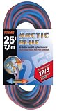 Prime LT530825 Extra Heavy Duty 25-Foot Artic Blue All-Weather TPE Extension Cord