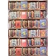 Books Themed Paper Assortment Bodleian Library Prints, 4 assorted prints