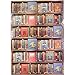 Books Themed Paper Assortment Bodleian Library Prints, 4 assorted prints