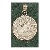 Army Black Knights Solid 14K Gold Bicentennial Seal 5/8'' Pendant