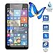 UTLK Microsoft Lumia 640 Tempered Glass Screen Protectors, Buble-free 0.3mm Ultra Thin High Definition 9H Hardness 2.5D Round Edge Premium Tempered Glass Screen Protector For Microsoft Lumia 640 With Anti-Scratch Shatterproof Anti-Fingerprint Water & Oil Resistant Function (Microsoft Lumia 640)