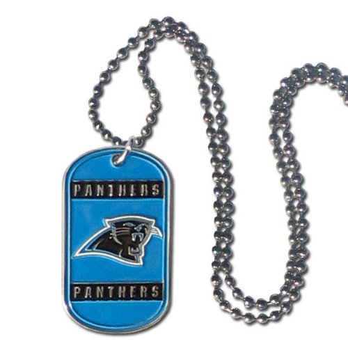 NFL Carolina Panthers Dog Tag Necklace