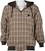 Search : New England Patriots Khaki Plaid Full Zip Hooded Jacket