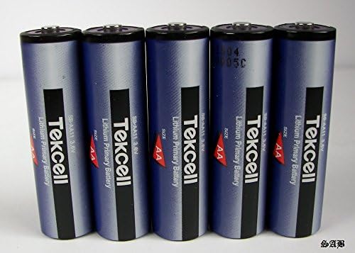 (5) Tekcell SB-AA11 14500 3.6V AA for Zeus ER 14505