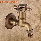 ヨーロピアン テイスト 漂う アンティーク 調 ガーデン 水栓 蛇口 選べる タイプ (Ｂロングタイプ)