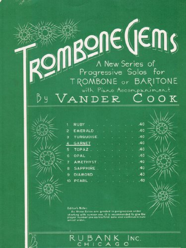 Emerald (No. 2, VanderCook Trombone Gem Series)