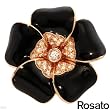 Rosato! Made in Italy Elegant Ring With Super Clean F-G/VS Diamonds Made of 18K Gold (Size 6.5)