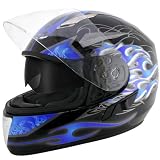 Advanced Dual Visor Flamma Blue Motorcycle Helmet Size : Small 51t sxUznKL. SL160 Advanced Dual Visor Flamma Blue Motorcycle Helmet Size : Small