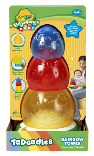 Crayola Beginnings Baby Rainbow Tower