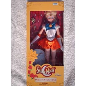 Sailor Moon 11.5 Inches Tall Sailor Venus Deluxe Adventure Doll