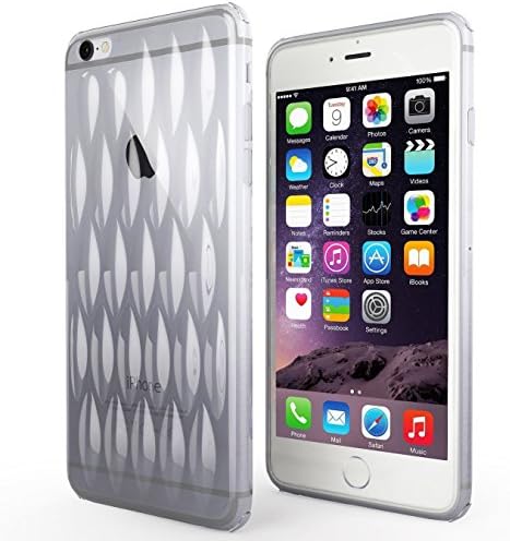 uElegant iPhone 6 - 6S Case, Unique Ultra Slim Case, Elegant, Protective, Shockproof, Air Bumper Case, Clear