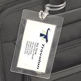 Travel Accessories Self-Laminating Luggage Tags(Set of 3) by Travelon