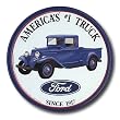 Nostalgic Ford Tin Sign : Americas # 1 Truck
