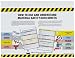 Brady 58679 8-1/2" Height, 11" Width, Multiple Colors On White Color MSDS User's Guide, Legend "How To Use And Understand Material Safety Data Sheets"