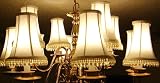 25, NEW, BELL, SHAPED, OFF-WHITE, CHANDELIER, or, CANDLE LIGHTS, CREAM, MINI, LAMP SHADE, to, CLIP-ON, CANDELABRA BULBS, NEW, HEAVY DUTY, MINI SHADES, with, DOUBLED, IVORY, LINEN, FABRIC, with , 3, SIZES, of, WHITE PEARLS, on, OCTAGON, SIDES, for, UPDATING YOUR HOME, LIGHT, MINI SHADE, is about, 3 ACROSS TOP X 5 at BOTTOM, by 6 TALL, SMALL, LIGHT SHADE, UPC609722846714
