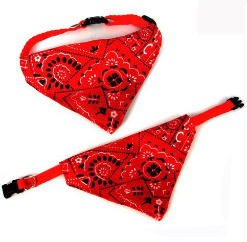Adjustable Pet Dog Cat Puppy Bandana Costume Scarf Collar Neckerchief
